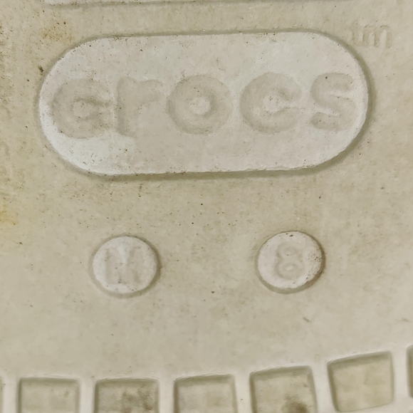 Crocs Santa Cruz 2 Eye Suede Loafer Light Grey Pearl White Men's 15365 Shoe Sz 8 - Picture 9 of 9